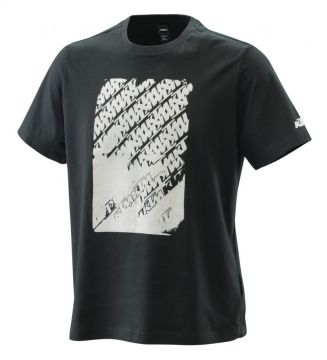 Koszulka KTM RADICAL LOGO (czarna) [3PW21001630X]