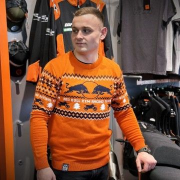 Świąteczny sweter RB KTM WINTER 2023 (pomarańczowy) [3RB23005690X]