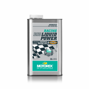 Olej do filtra Motorex Racing Bio Liquid Power 1L [7611197106029]
