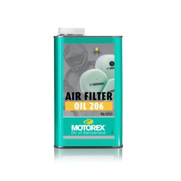 Olej do filtrów Motorex Air Filter Oil 206 1L [7611197173816]