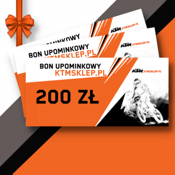 BON PREZENTOWY NA ZAKUPY W KTMSKLEP 200 PLN [BONKTMSKLEP200]