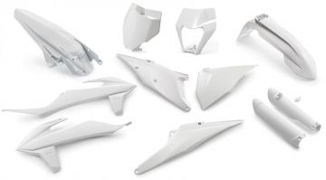 Zestaw plastików do KTM SX 2019+ / KTM EXC 2020+ (biały) [00010000310]