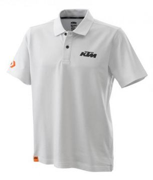 Koszulka polo RACING WHITE XL [W3PW200029005]