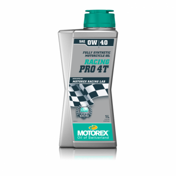 Olej Motorex RACING PRO 4T 0W-40 1L [7611197101277]