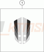 Schemat "naklejki" do KTM 250 ADVENTURE - LS
