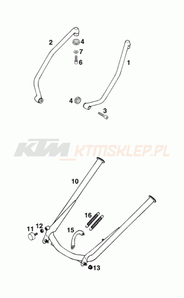 Schemat "akcesoria" do KTM 620 DUKE 37KW