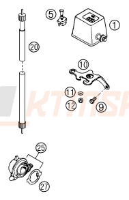 Schemat "system zabezpieczający" do KTM 300 EXC