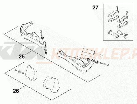 Schemat "akcesoria" do KTM 400 SXC