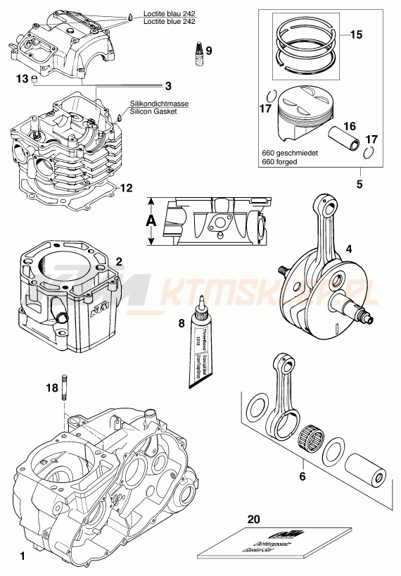 Schemat "Other" do KTM 620 COMPETITION LIMITED 20kW