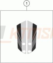 Schemat "naklejki" do KTM 250 ADVENTURE - LS