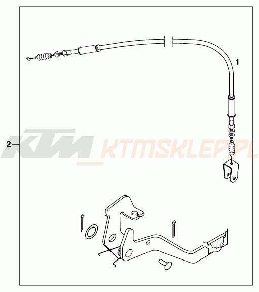 Schemat "akcesoria" do KTM 50 MINI ADVENTURE