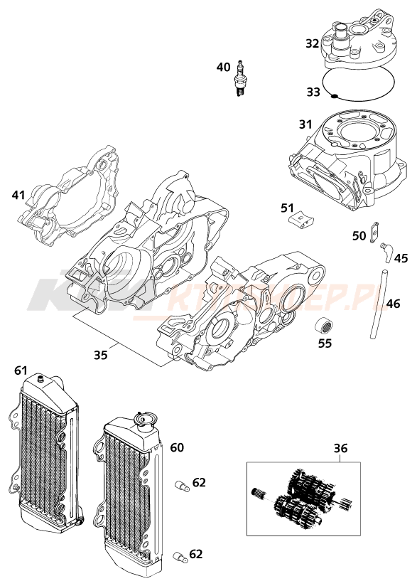 Schemat "Other" do KTM 125 SXS