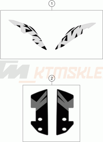 Schemat "naklejki" do KTM 790 ADVENTURE