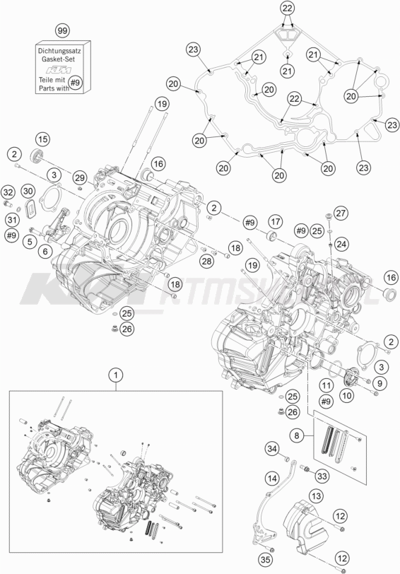 Schemat "kartery" do KTM 1190 ADVENTURE R ABS