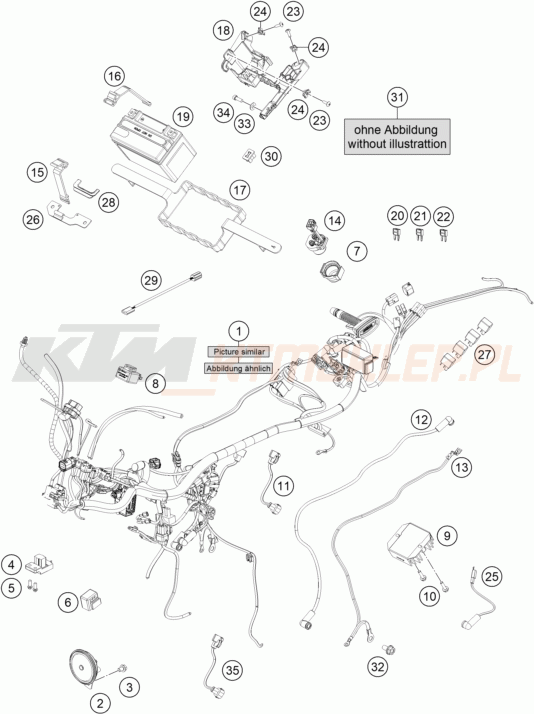 Cz Ci Zamienne Ktm Duke Szary Us