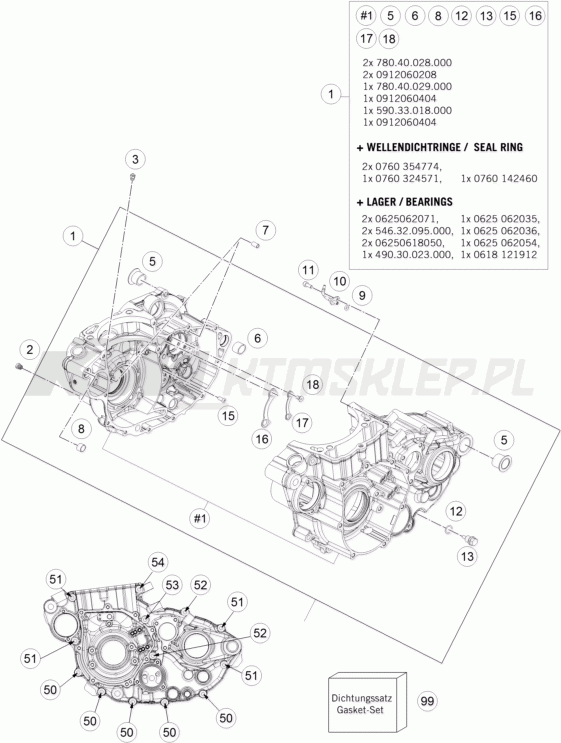 Schemat "kartery" do KTM 450 SX-F FACTORY EDITION