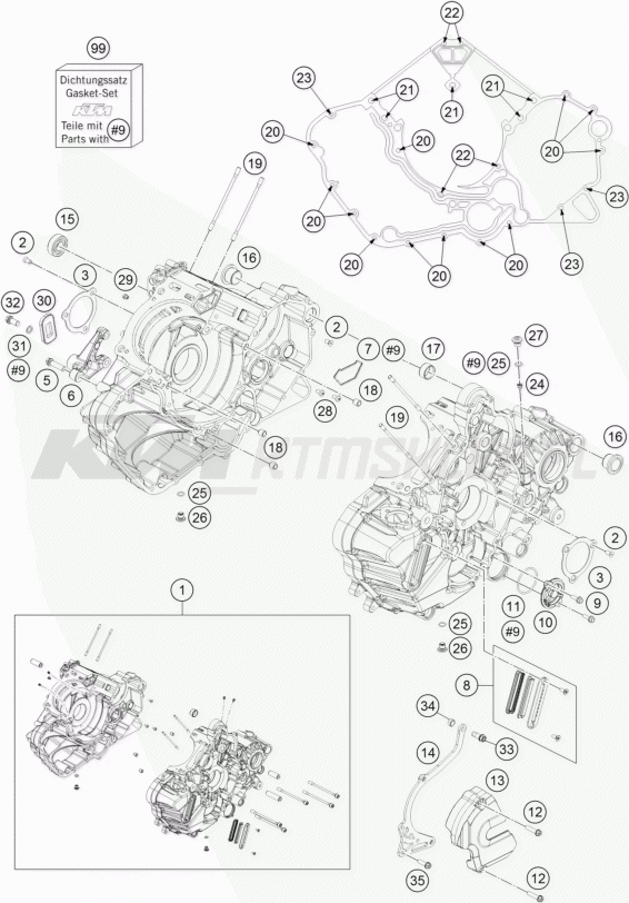 Schemat "kartery" do KTM 1190 ADVENTURE ABS
