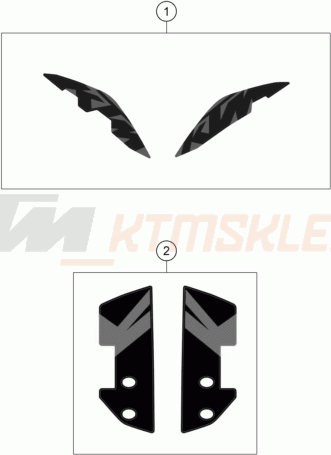 Schemat "naklejki" do KTM 790 ADVENTURE