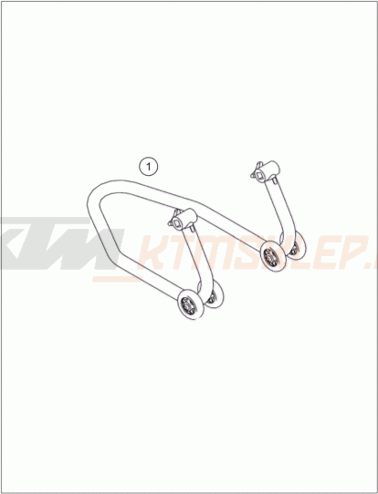 Schemat "narzędzia specjalne" do KTM RC 250 R
