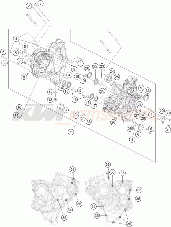 Schemat "kartery" do KTM RC 250 R