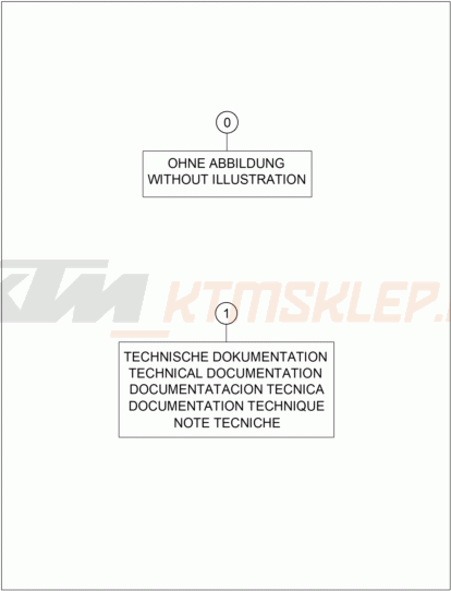 Schemat "dodatki opcjonalne" do KTM 390 DUKE ABS BAJAJ
