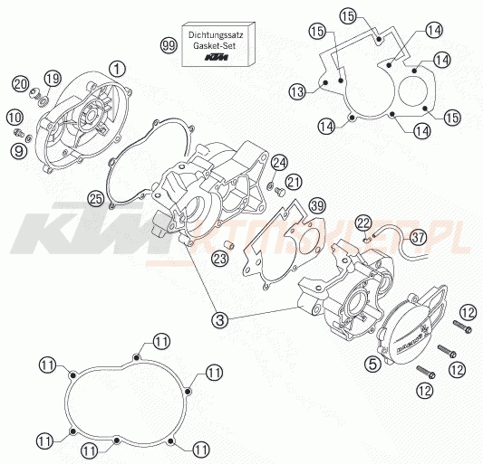 Schemat "kartery" do KTM 50 SENIOR ADVENTURE