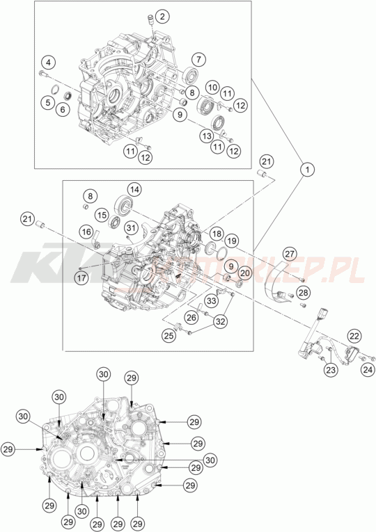 Schemat "kartery" do KTM 390 DUKE ABS
