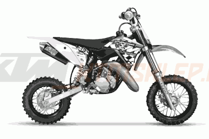 Schemat "CONVERSION KIT" do KTM 50 SXS