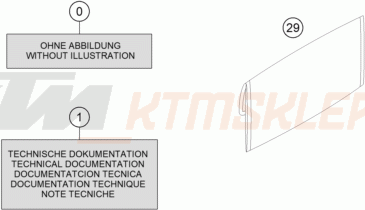 Schemat "dodatki opcjonalne" do KTM 250 EXC TPI