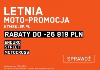 Letnia Moto Promocja!