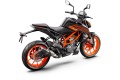KTM 125 DUKE 2022 (CZARNY) KAT. B